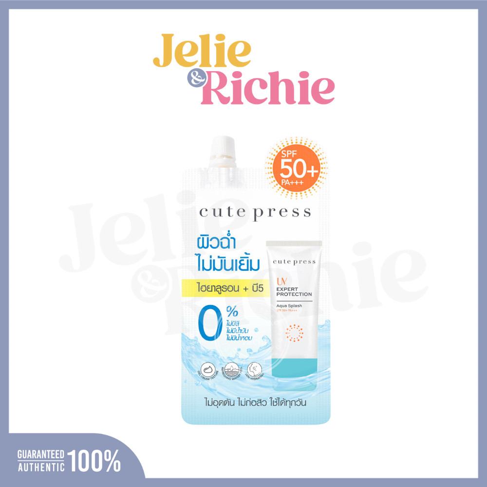 [ซอง] คิวท์เพลส ยูวี เอ็กซ์เพิร์ท โพรเทคชั่น อควา สแปลช Cute Press UV Expert Protection Aqua Splash 