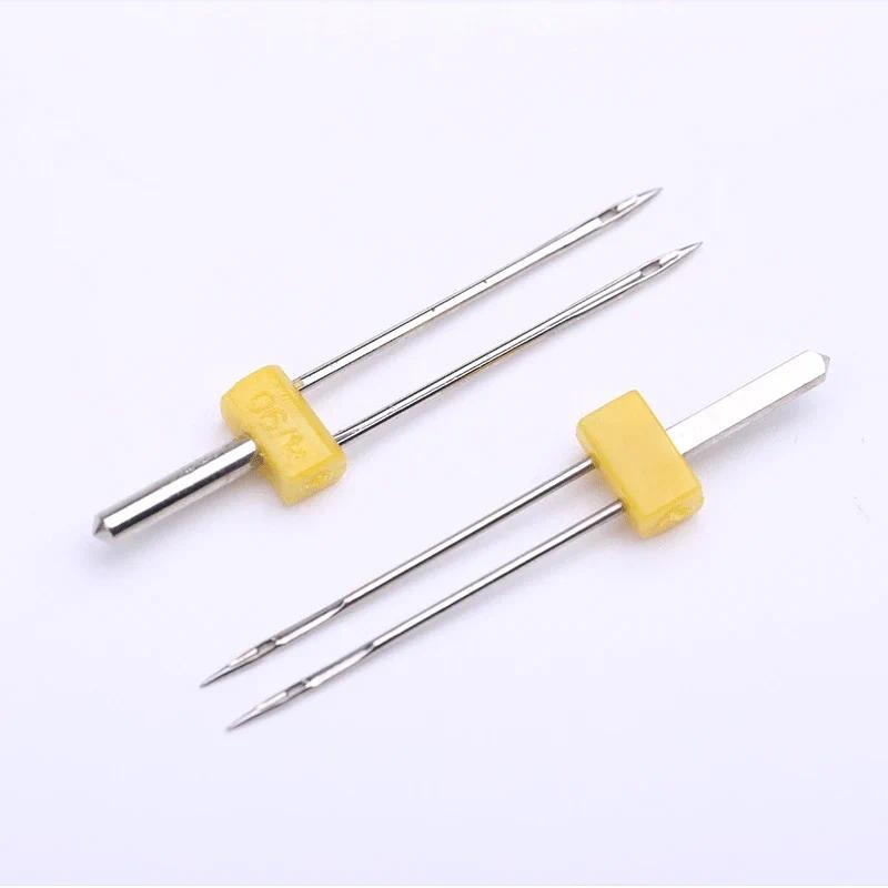 2/3/4mm Twin Needles Set Double Needle  Household Sewing Machine Needle for Brother Singer Sewing Ma