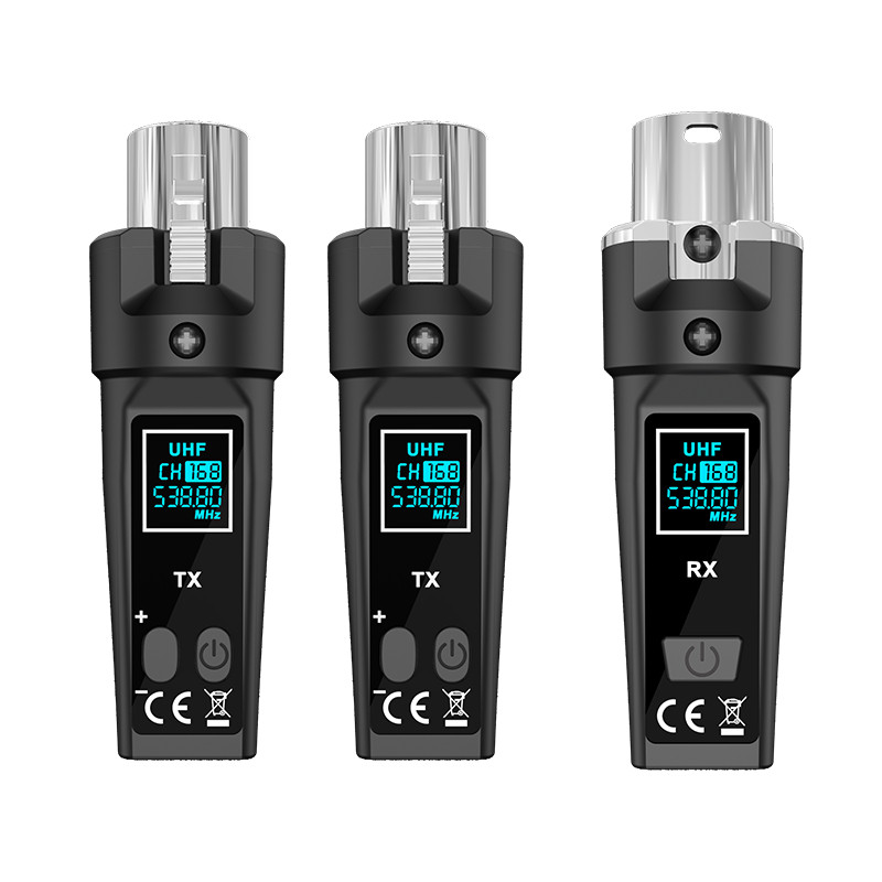 ตัวส่งสัญญาณ 2.4G XLR สัญญาณเสถียร ไม่หลุดระหว่างแสดง | สำหรับกีตาร์ไฟฟ้าและไมค์มืออาชีพ ต่อมิกเซอร์ได้ทันที เก็บเงินปลา