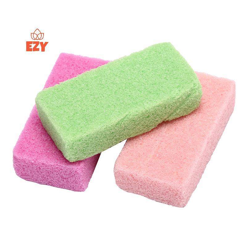 EZY หินภูเขาไฟฟองน้ํา Exfoliate Foot Care ลบ Hard Dead Skin Feet Rasp ใหม่