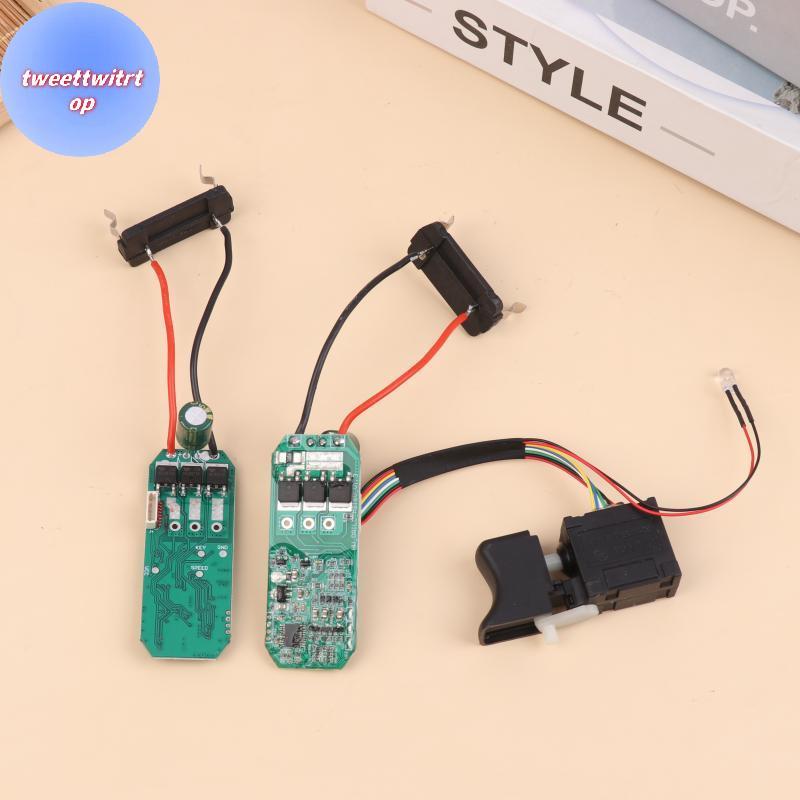 DOUSUN 16.8V Lithium Drill Control Board + Assembly 18V Brushless Drill Circuit Board 07115 TH