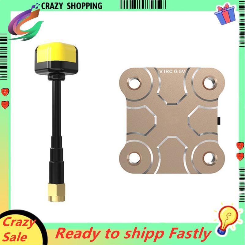 สําหรับ TX800 5.8G VTX 48CH PitMode 25mW-800mW เอาต์พุตระยะยาวเครื่องส่งสัญญาณเสาอากาศสําหรับ RC FPV