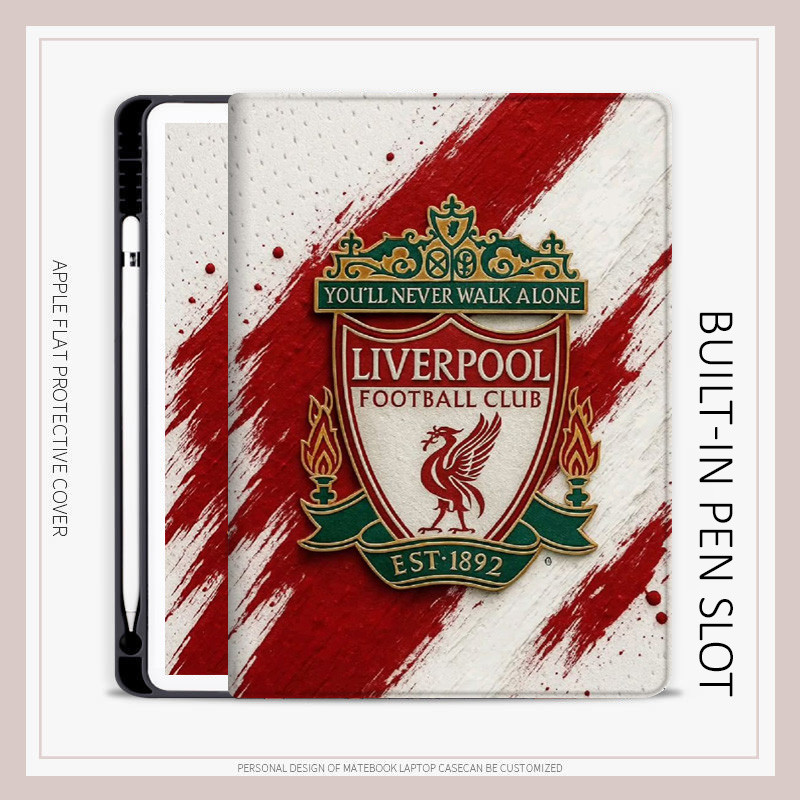 เคส LIVERPOOL สําหรับ A16 air M3 M5 air4/5/6 air7 10.2 gen7/8/9 mini4/5/6/7 8 iPad ใหม่ pro11 pro12.9 air13 gen10 gen11 a17pro กรณี