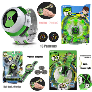 นาฬิกา Ben 10 Omnitrix Luminous กับฟังก์ชั่นโปรเจคเตอร์ 3D ของขวัญวันเกิดสำหรับเด็ก