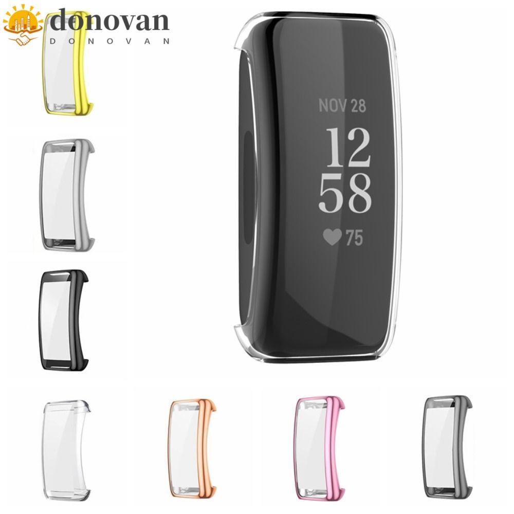 DODONVAN Inspire 3 ฝาครอบนาฬิกา, ป้องกันรอยขีดข่วน TPU Fitbit Inspire 3 ตัวป้องกันหน้าจอ, เคสฝาครอบน