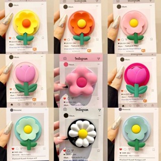 อิน สไตล์สร้างสรรค์น่ารักสีชมพูดอกทิวลิปดอกไม้แม่เหล็กที่วาง…