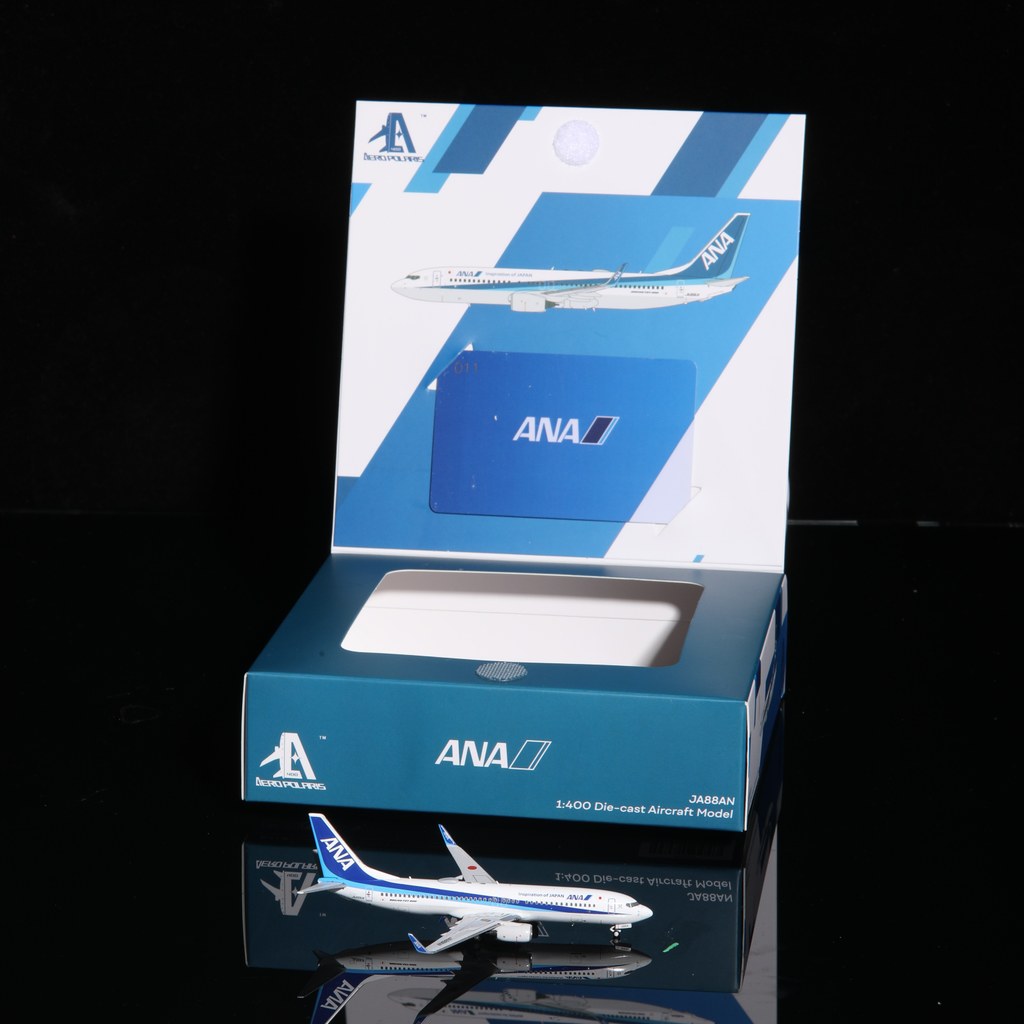 จัดส่ง 24H - Aero Polaris 1: 400 All Nippon Air B737-800 JA88AN JA68AN High-End Collection