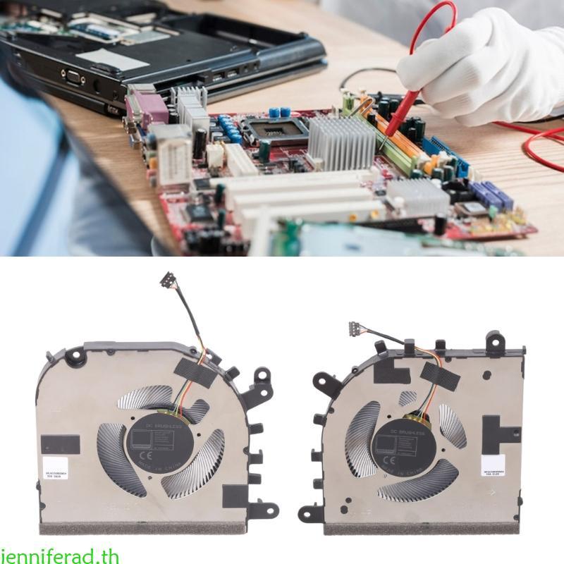 Jenniferad DC12V แล็ปท็อป CPU GPU พัดลมระบายความร้อนหม้อน้ําโน้ตบุ๊คสําหรับ 16 S IMH9 9 16IMH9 L + R