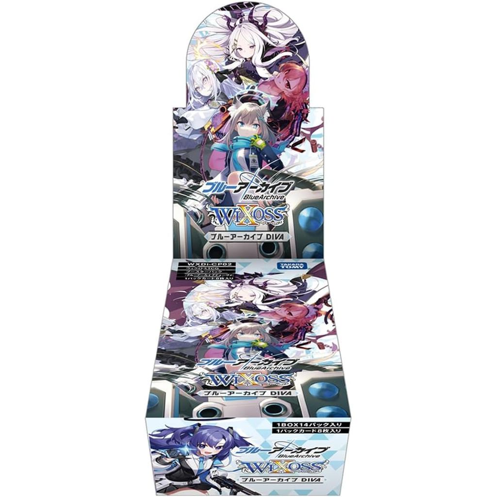 【■】Direct from Japan-TAKARA TOMY WIXOSS WXDi-CP02 WIXOSS TCG Booster Pack Blue Archive DIVA BOX