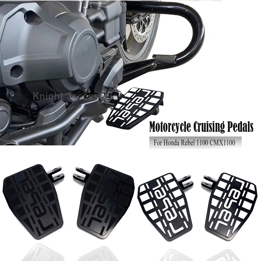 CMX 1100 รถจักรยานยนต์ Cruising Pedals สําหรับ Honda Rebel 1100 CMX1100 2021 2022 2023 Wider เหยียบ 