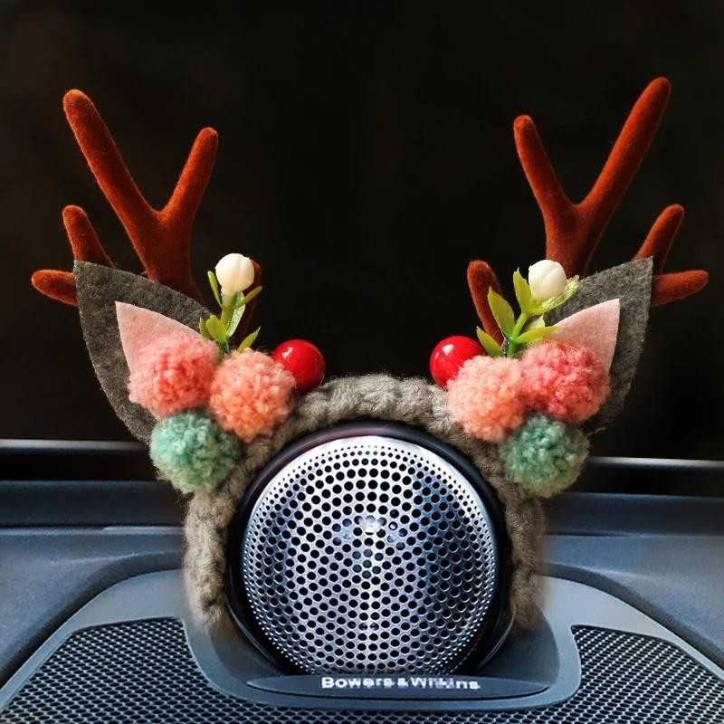 สําหรับ Volvo ลําโพงหมวกตกแต่ง S60 S90 XC60 XC90c รถน่ารักตลกอุปกรณ์ตกแต่งภายในผู้หญิงเครื่องประดับ