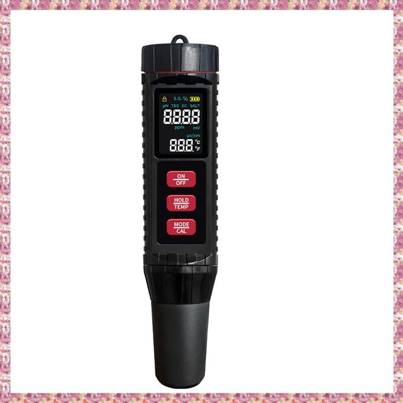 [VCR] เครื่องทดสอบคุณภาพน้ํามัลติฟังก์ชั่น–7 in 1 Digital ORP PH TDS EC Meter สําหรับสระว่ายน้ําตู้ป