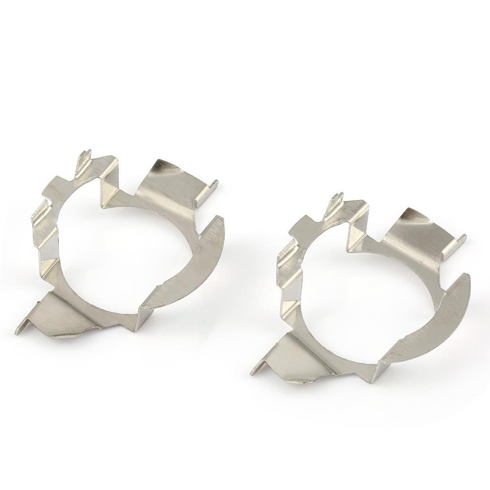 TUFFOO 2Pcs H7 LED Headlight Bulb Base Holder Adapter Socket Retainer forsan Qashqai Carnival Headla