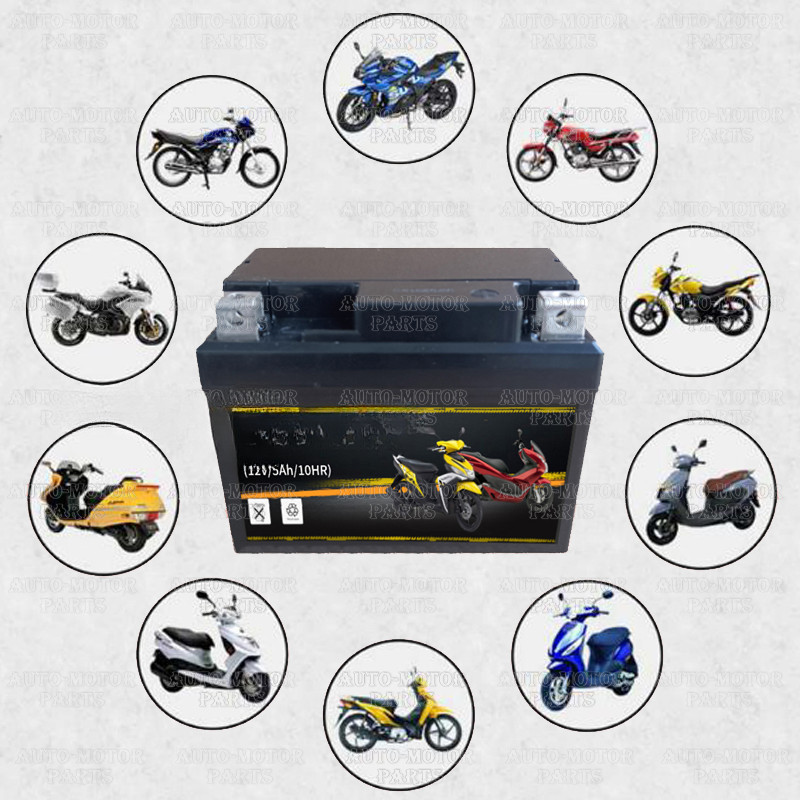 (พร้อมส่ง)แบตเตอรี่รถจักรยานยนต์ 12V 5AH 6AH 7AH สำหรับ WAVE, DREAM, MIO NEW, MSX, SCOOPY-I, FINO, CLICK110, KSR - รูปที่ 7