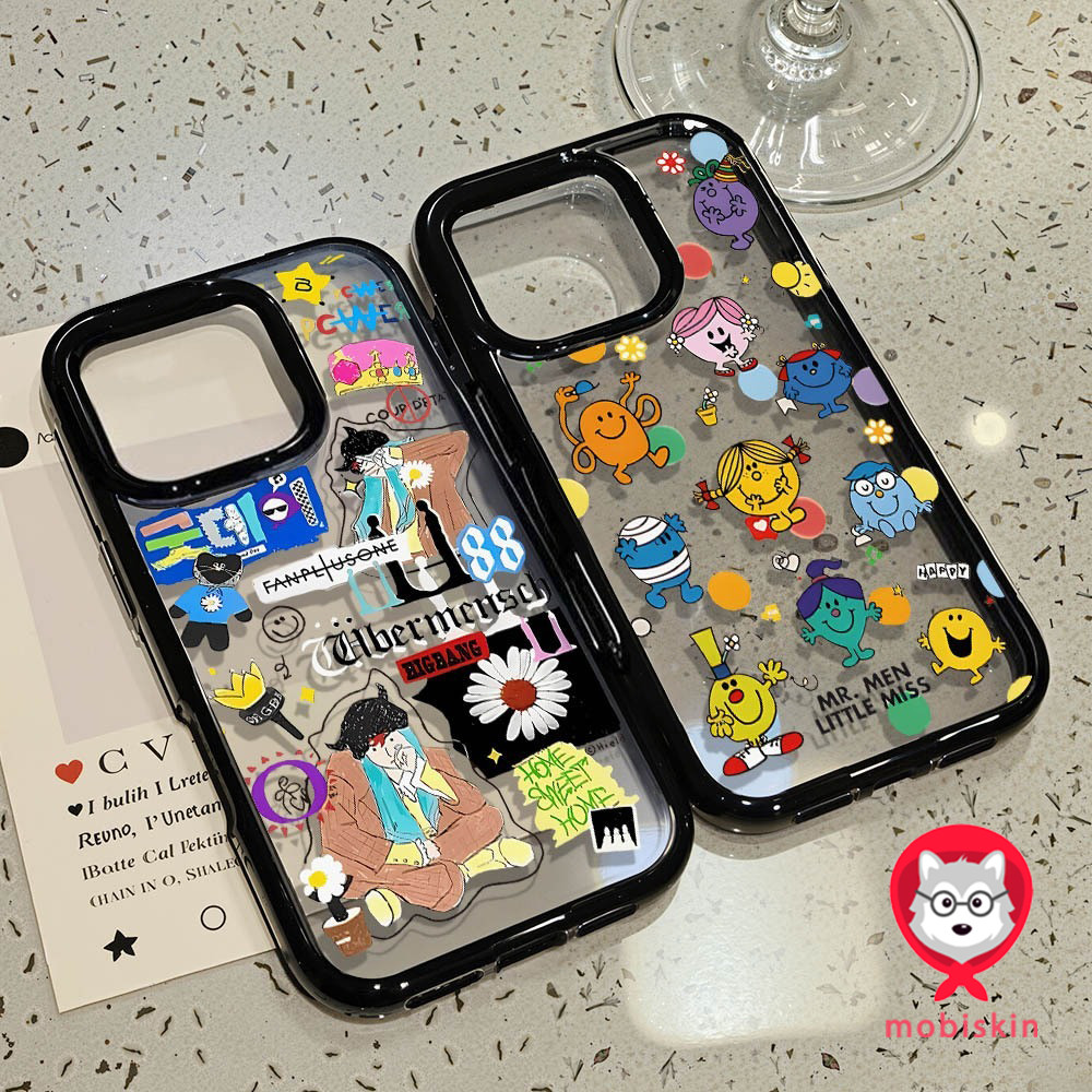เคสโทรศัพท์ สำหรับ iPhone 13 11 17 pro max iPhone 11 15 16 pro max 14 12 pro max 17 Airเคสโทรศัพท์มือถืออะครีลิครูใหญ่