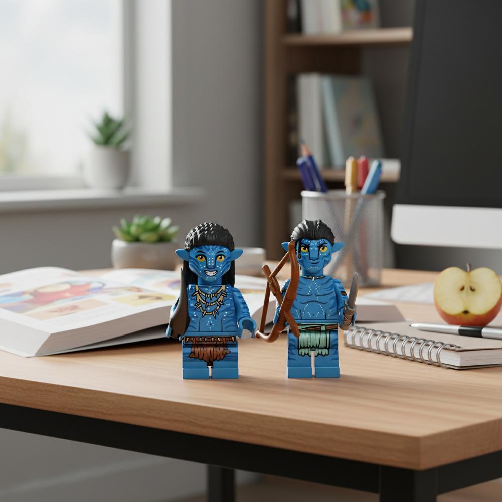 Avatar Building Block Figurines Building Block Minifigure ของเล่นก่อสร้างเด็ก M4k6