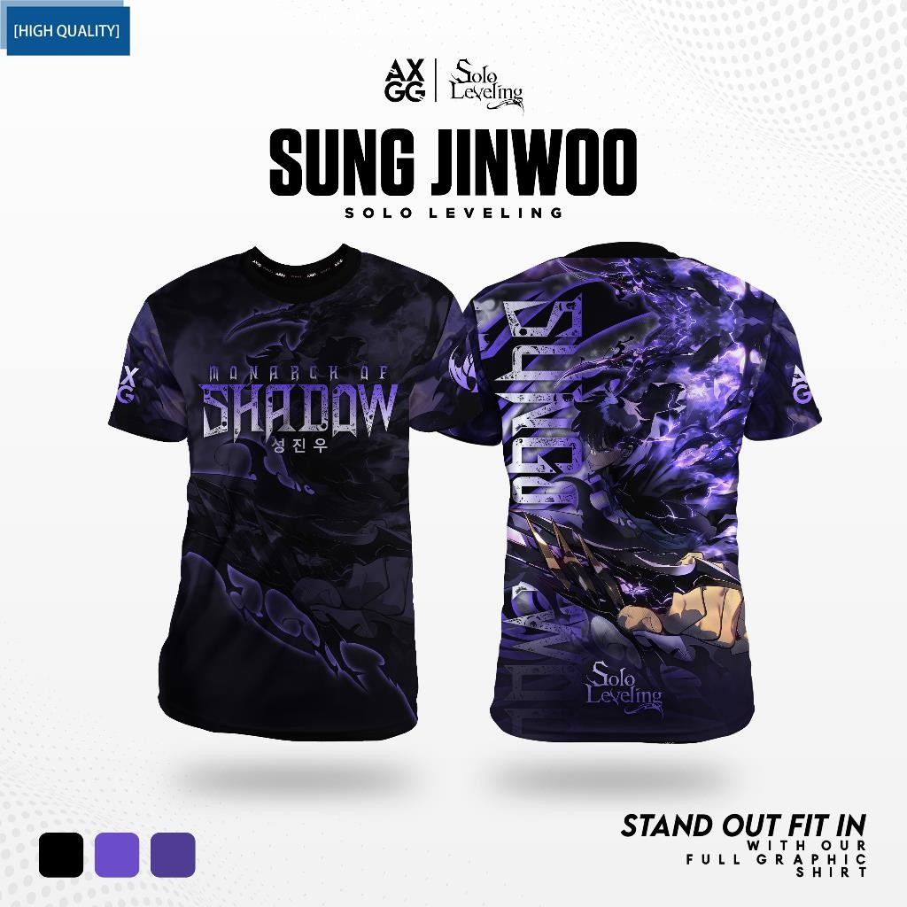 เสื้อยืดอัพเกรด Manga Alone --