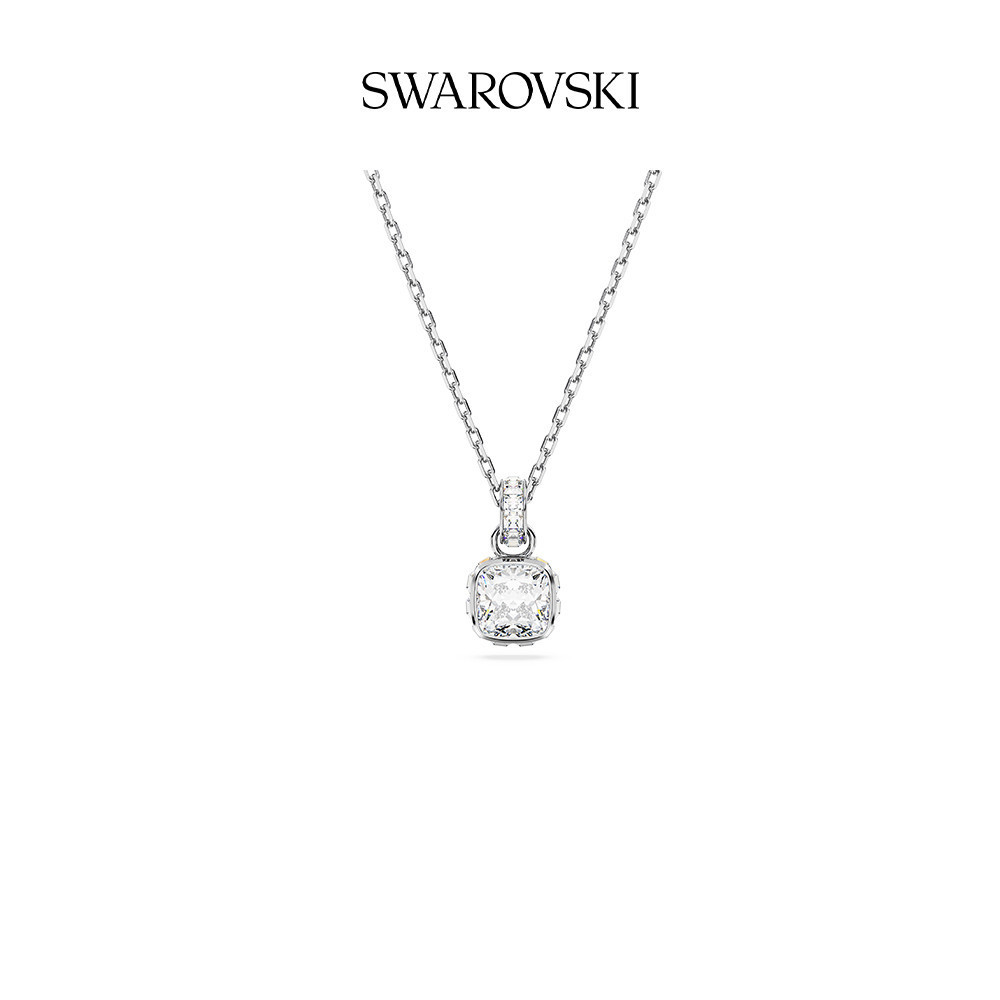 สร้อยคอ Swarovski Birthstone สำหรับคุณลедี ดีไซน์ใหม่ สไตล์หรูหราFYG0