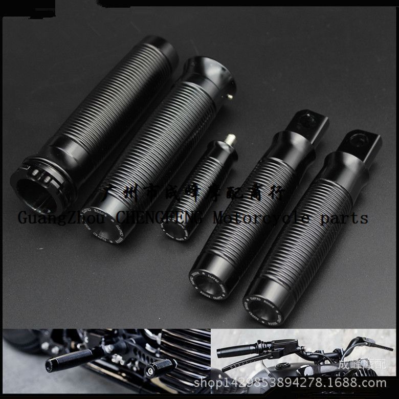 ฮาร์เลย์ 750 XL883/1200 ไดนา แฟตบอย โร้ดคิง เฮียร์ ปรับแต่ง CNC ที่วางเท้า หัวเปลี่ยนเกียร์