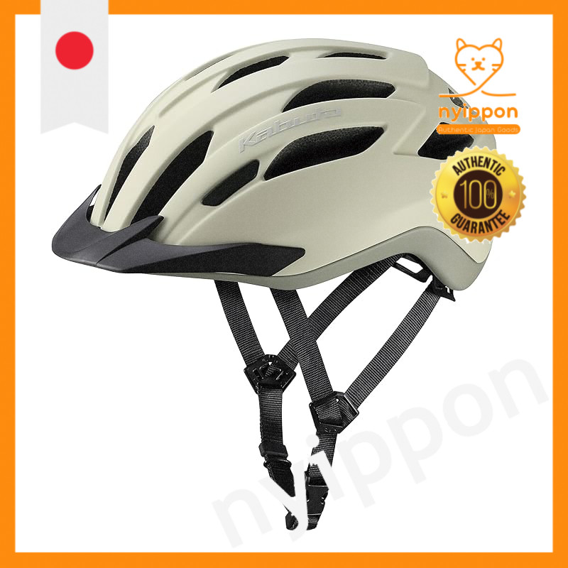 KABUTO Bicycle Helmet WR-X - Size S (54-56cm) - Color: Matte Gunmetal, Matte Ivory, Matte Black, Mat