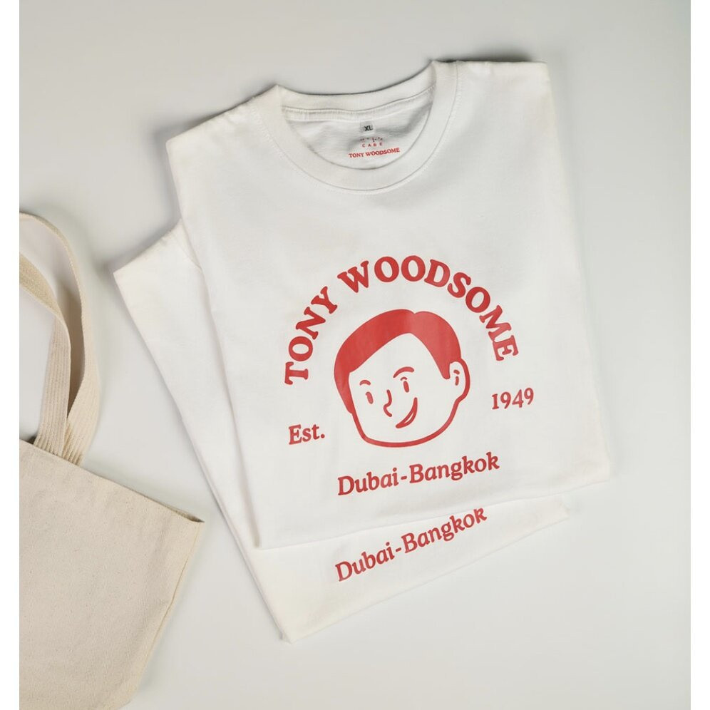 ✨✨ขายร้อน Tony Woodsome Dubai-Bangkok Shirt S-5XL เสื้อยืดคอตตอน