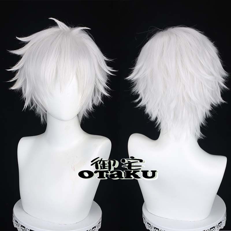 【พร้อมส่ง】jujutsu Kaisen Cosplay Wig Anime Gojo Satoru Sukuna Itadori Yuji Figure มังงะ วิกผมคอสเพลย