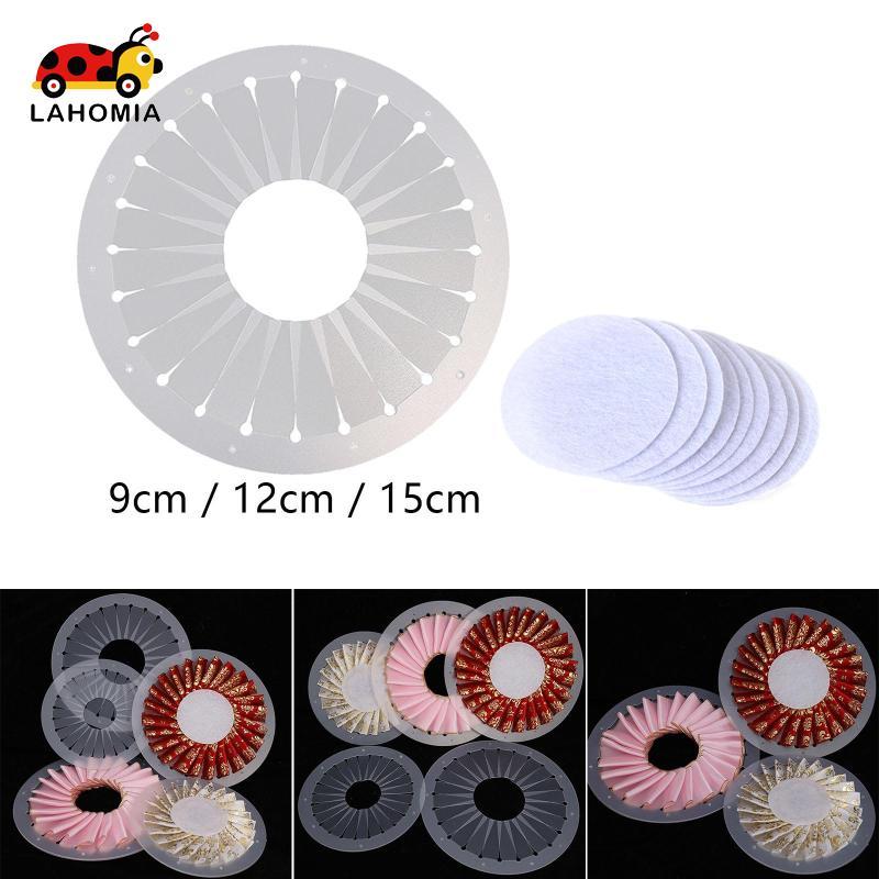 [Lahomia] Rosette Maker ริบบิ้นดอกไม้เครื่องมือทําด้วยมือสําหรับ Rosette ปุ่ม Pins รางวัลริบบิ้น Ros