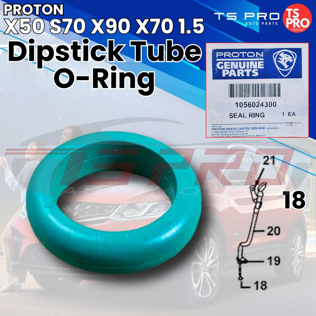 Geely Proton X50 S70 X90 X70 1.5 Dipstick Tube O-Ring Oring 1056024300
