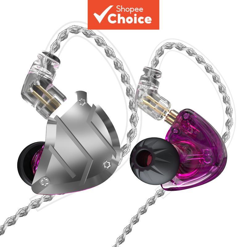 CCA C10 Pro หูฟังแบบมีสาย TWS หูฟัง In-Ear Monitor IEM 1DD + 4BA Hybrid HiFi สเตอริโอ 0.75 มม.C-Pin 
