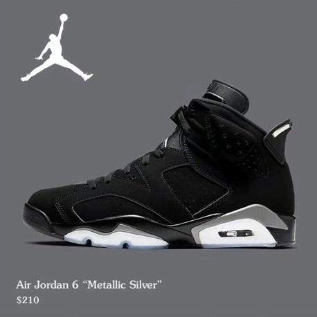 รองเท้าบาสเก็ตบอล Jordan 6 Vintage 6