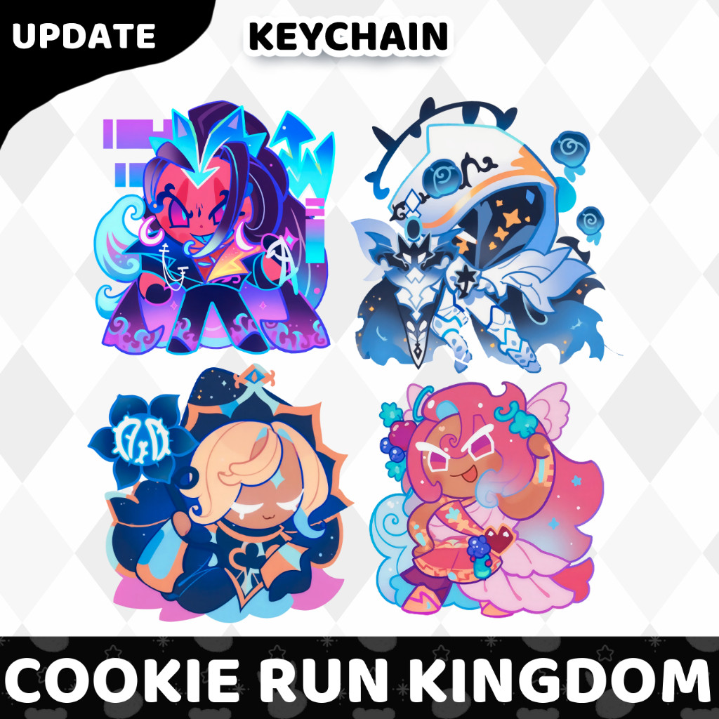 พวงกุญแจ Ganci/อะคริลิค Cookie Run KINGDOM - ชุดในตํานาน
