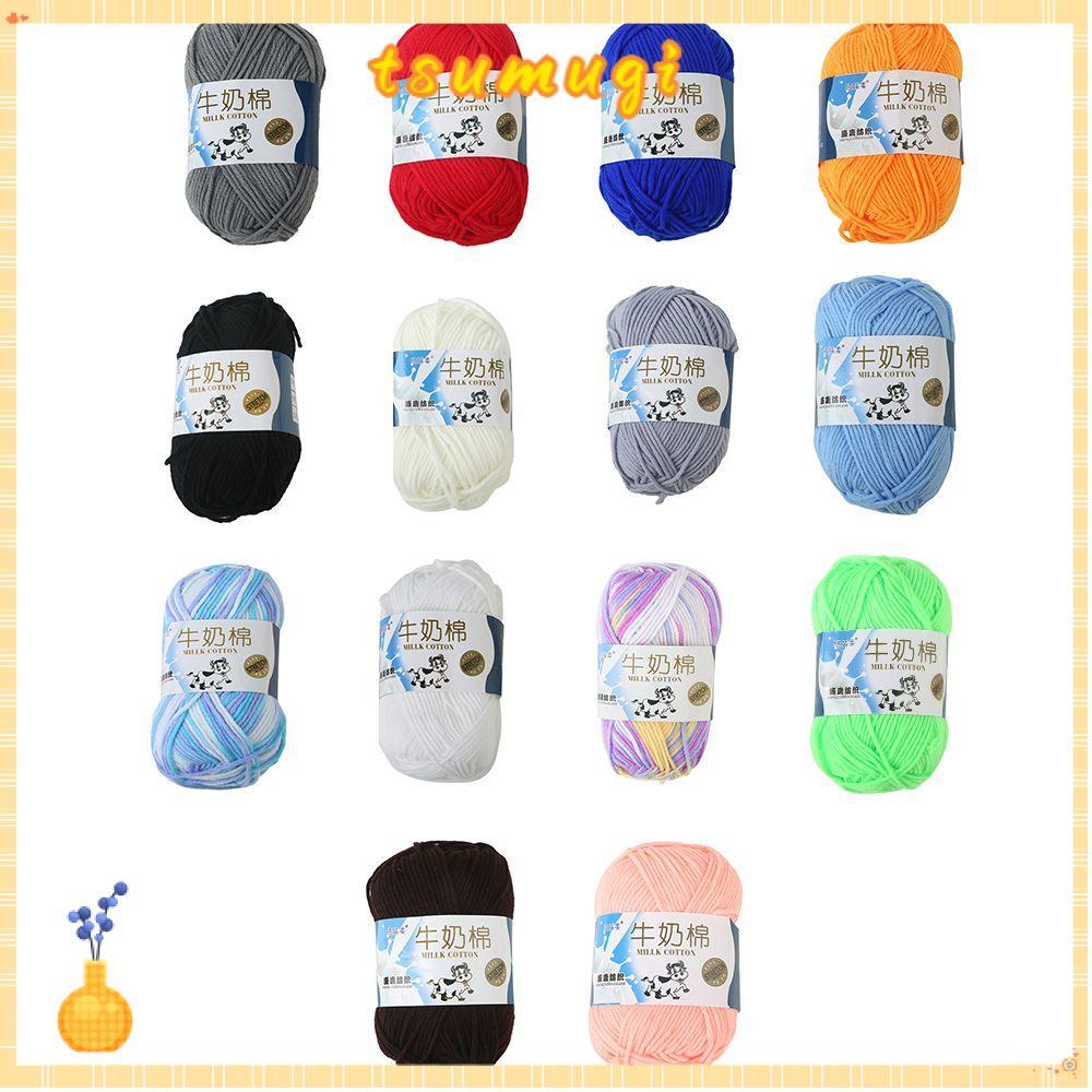 TSUMUGI 1 ม้วน Acrylic Medium หยาบคู่มือขนนุ่ม