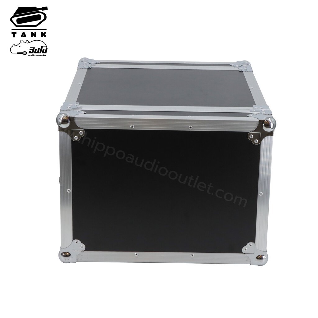 ตู้แร็ค TANK DC 8U ลึก 19 นิ้ว แบบ 2 ฝา Rack แข็งแรง สำหรับงาน PA เครื่องเสียง hippo audio ราคา ถูกที่สุด ดีลบีเคเค แกลเลอรีภาพที่ 3