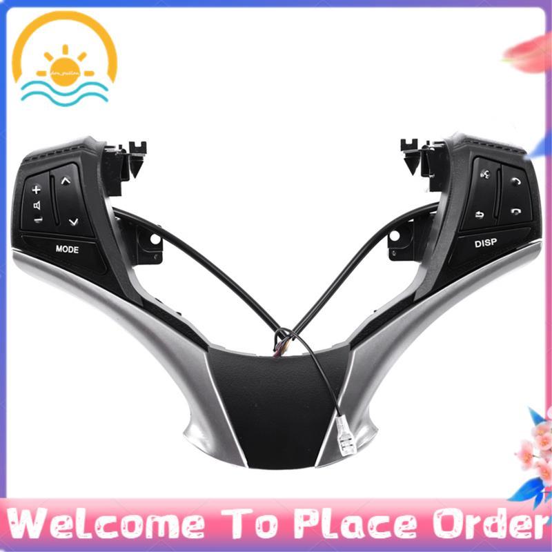 สวิตช์ควบคุมเสียง 84250-0D120 84250-0D120-E0 พวงมาลัยมัลติฟังก์ชั่น Fit สําหรับ 2013-2016 10 Key