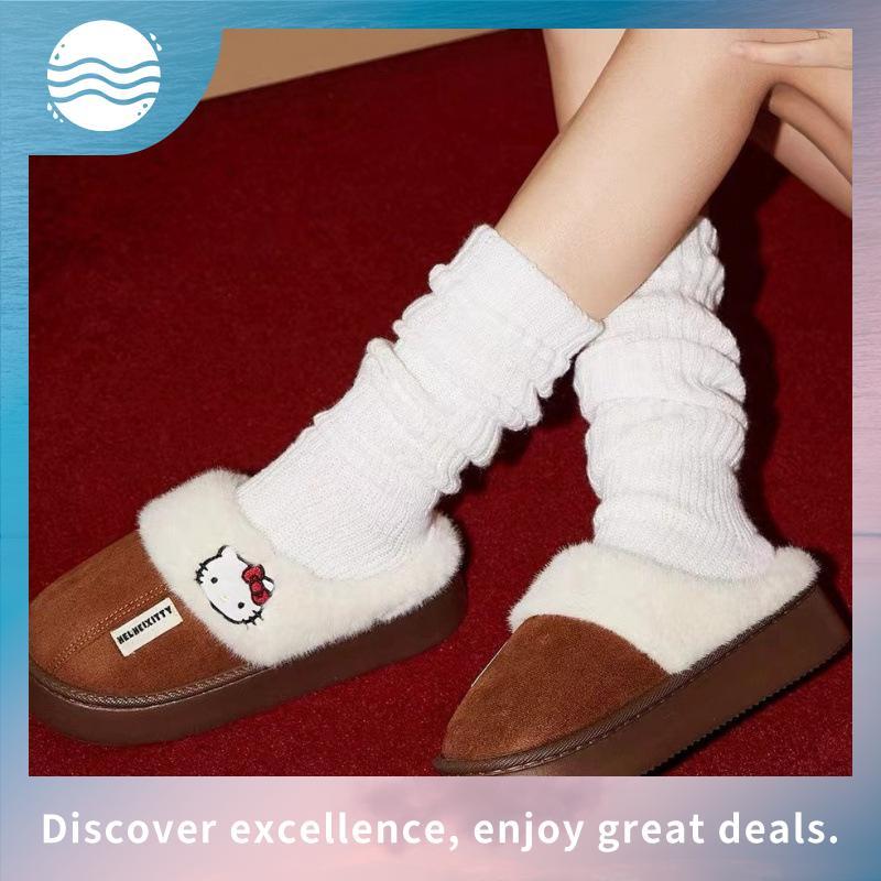 (พร้อมส่งจากไทย) Gukoo x Hello Kitty Slippers รองเท้าคิตตี้