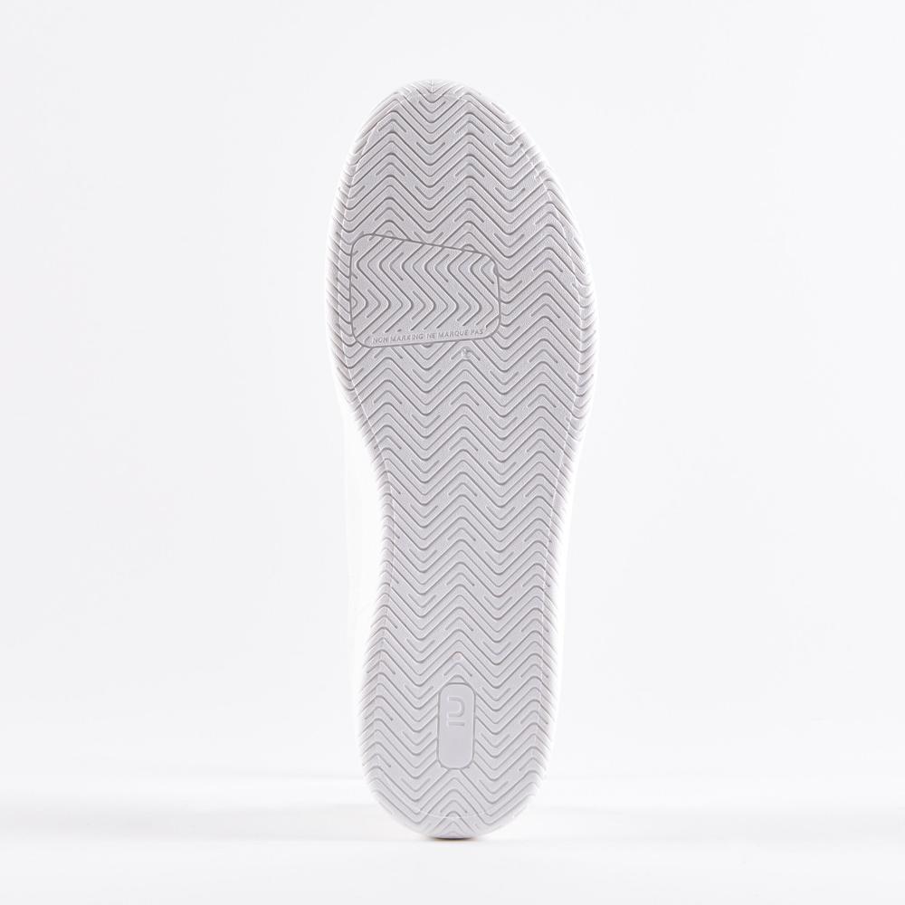 Decathlon Men'S Tennis Shoes รองเท้าเทนนิสผู้ชายสำหรับพื้นสนามหลายประเภท รุ่น Essential - White - รูปที่ 2