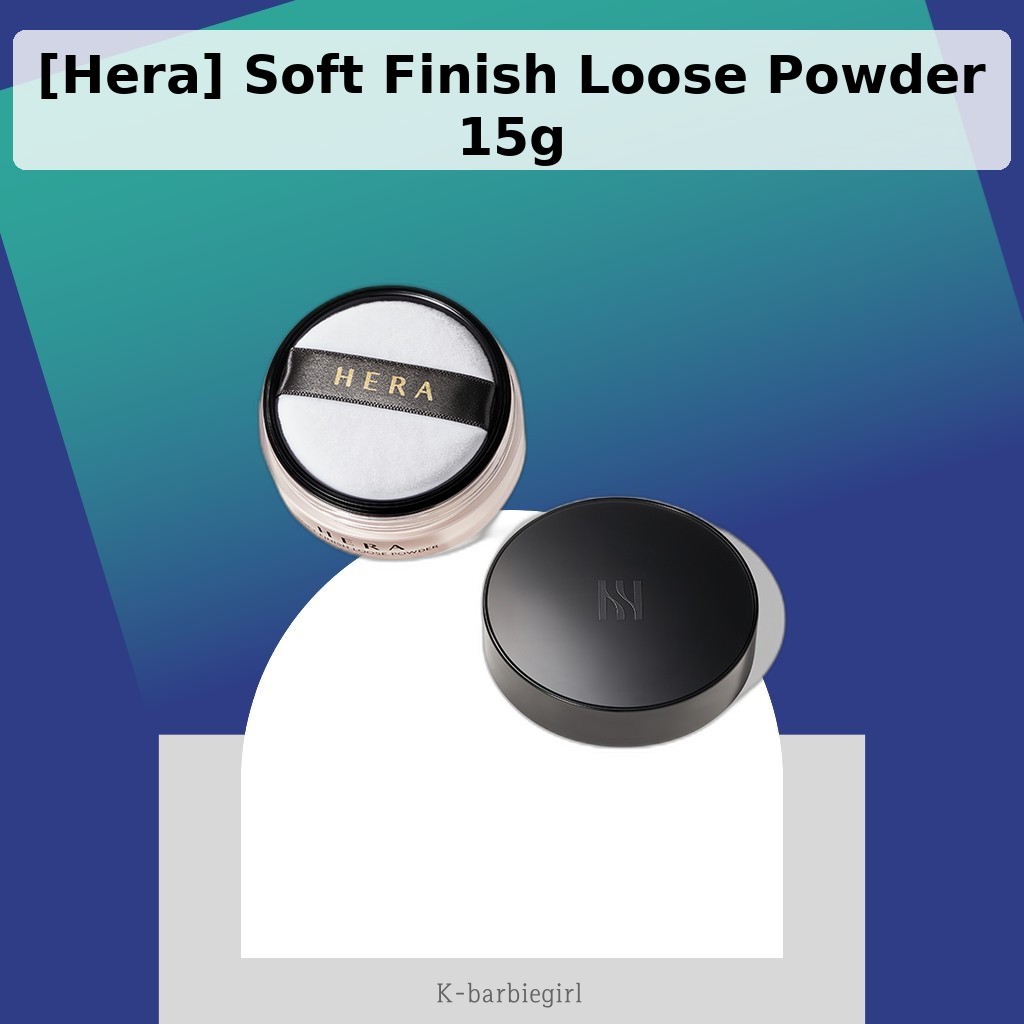 [k_Barbie_girl] HERA Soft Finish Loose Powder 15g / Loose Powder / Airbrushed Finish / ของแท้ 100% โ