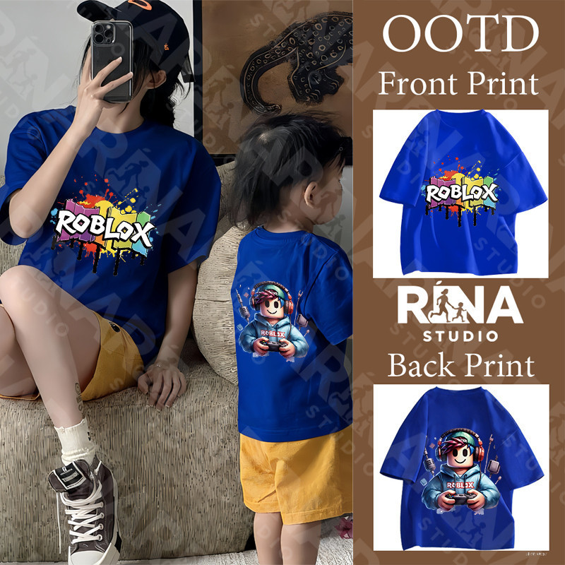 🔥พร้อมส่ง&COD🔥RINA STUDIO🔥 Roblox Family Set เสื้อครอบครัว แบบใหม่ เหมาะกับงานปาร์ตี้และท่องเที่ยว A