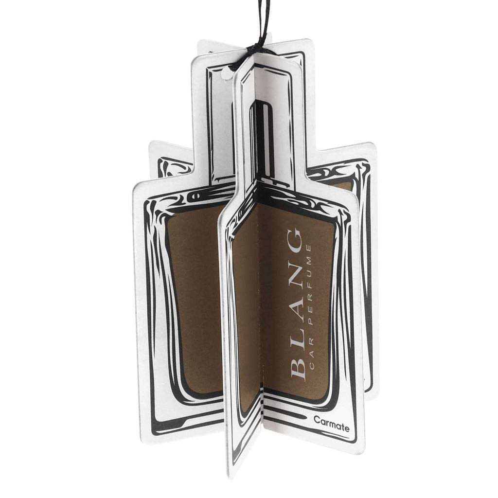 Carmate Abafizz 3D Hanging Perfume Bottle - Strong Air Freshener for Car and Home (Smart and Sexy Fr