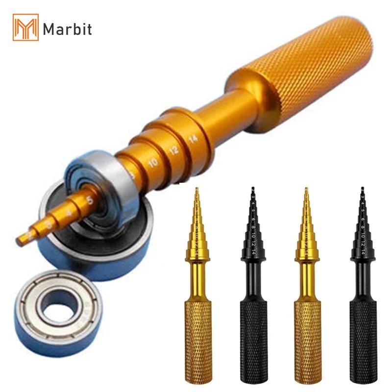 Marbit รถแบริ่ง Remover เครื่องมืออลูมิเนียม Puller ติดตั้ง 2-14 มม.แบริ่งถอด Universal Repair ชุดเครื่องมือ null
