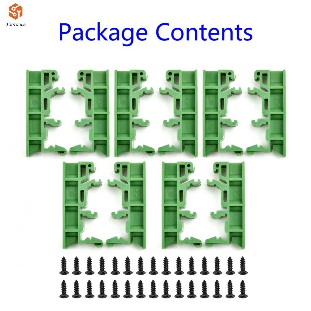 PCB Brackets อะแดปเตอร์เปลี่ยนการติดตั้งสีเขียวแผงวงจร 4.2x1x1.8 ซม