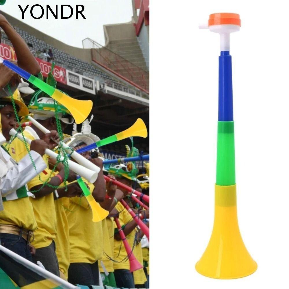 YONDR แตรพลาสติก, Cheer Ox, Vuvuzela ถอดประกอบได้ เพลงลูกเสียงดัง ของเล่นสนุกสำหรับเกมฟุตบอลและการเชียร์