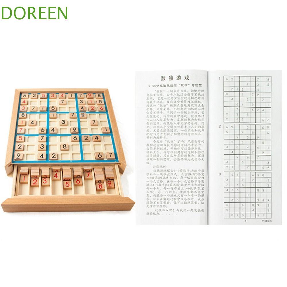 DOREEN Sudoku Crosswords ของเล่น, Sudoku การศึกษาหมากรุก Sudoku, ของเล่นปริศนาคณิตศาสตร์หลักตารางเกม