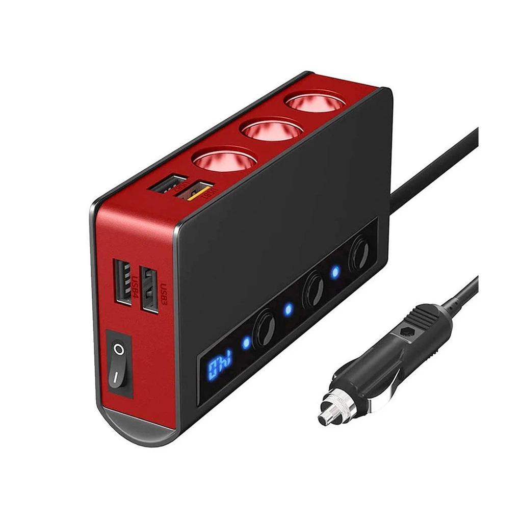 TR24 รถบลูทูธหนึ่งสําหรับสามเครื่องชาร์จในรถยนต์อุปกรณ์ในรถยนต์อเนกประสงค์ B