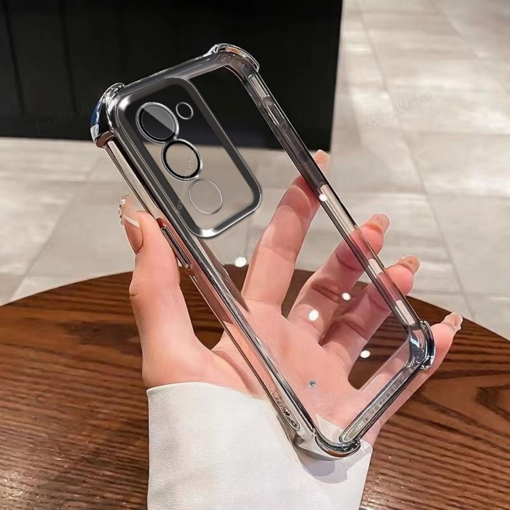 สําหรับ Redmi15 5G กรณีกันกระแทก Electroplated TPU เคสโทรศัพท์สําหรับ Redmi 15 C 15C Redmi15 C Redmi