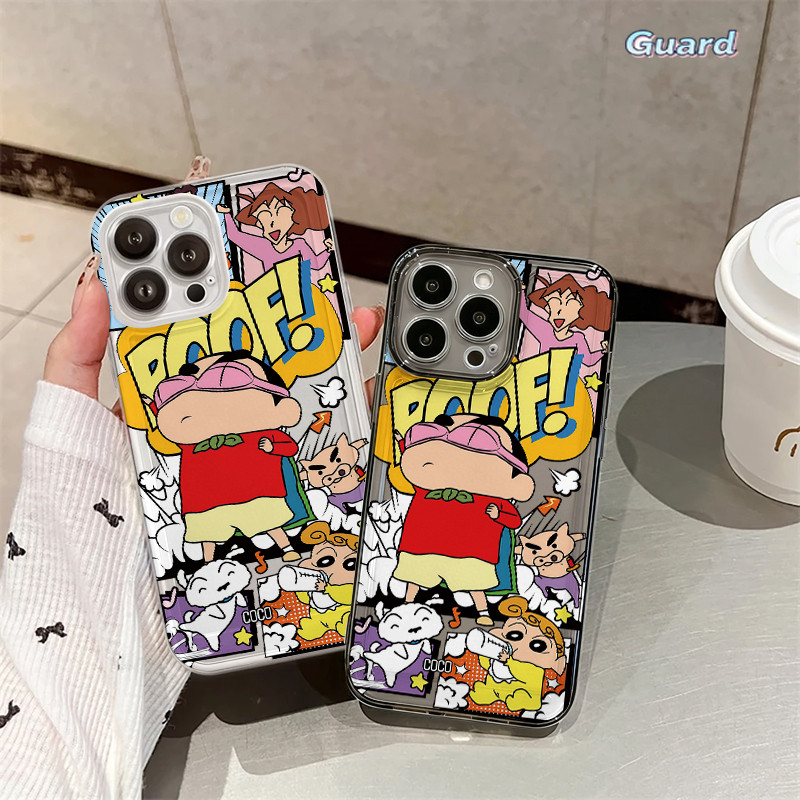 เคสกระต่ายสีดําพร้อมกระเป๋าiPhone 11 12 13 14 15 16 Pro X XR XS Max 7Plus 8Plus โปร่งใส-GD