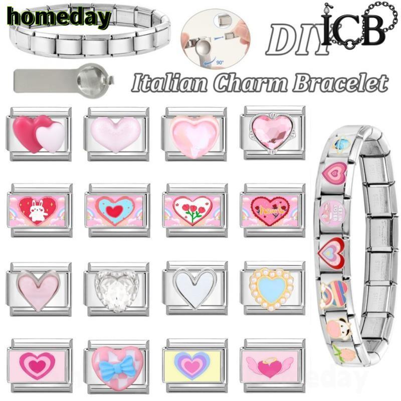 ฐานเงินสำหรับสร้อยข้อมือ DIY สไตล์เรโทร ขนาด 9 มม. ลายดอกไม้และผีเสื้อ