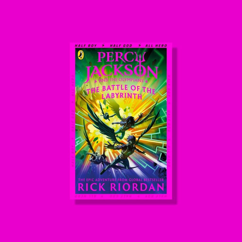 Percy Jackson and the Olympians: The Battle of the Labyrinth วรรณกรรมเยาวขน แฟนตาซี ภาษาอังกฤษ