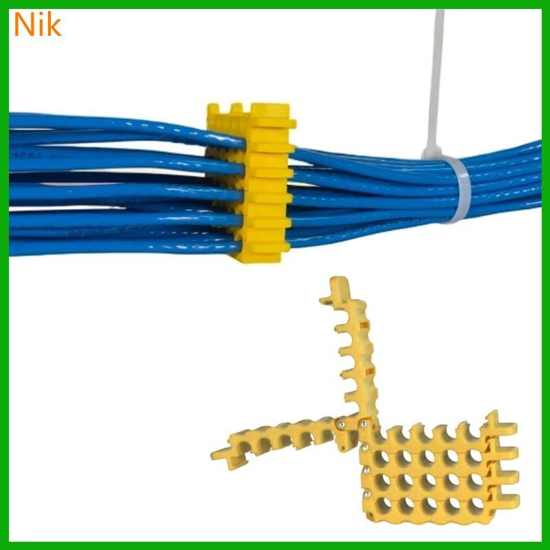 บ.น.ค.ต.ร.ค. สายเคเบิ้ลที่รวมกลุ่มเครื่องมือจัดระเบียบสําหรับ Cat5 Cat6 Cat7 Machine Room Servers Ro