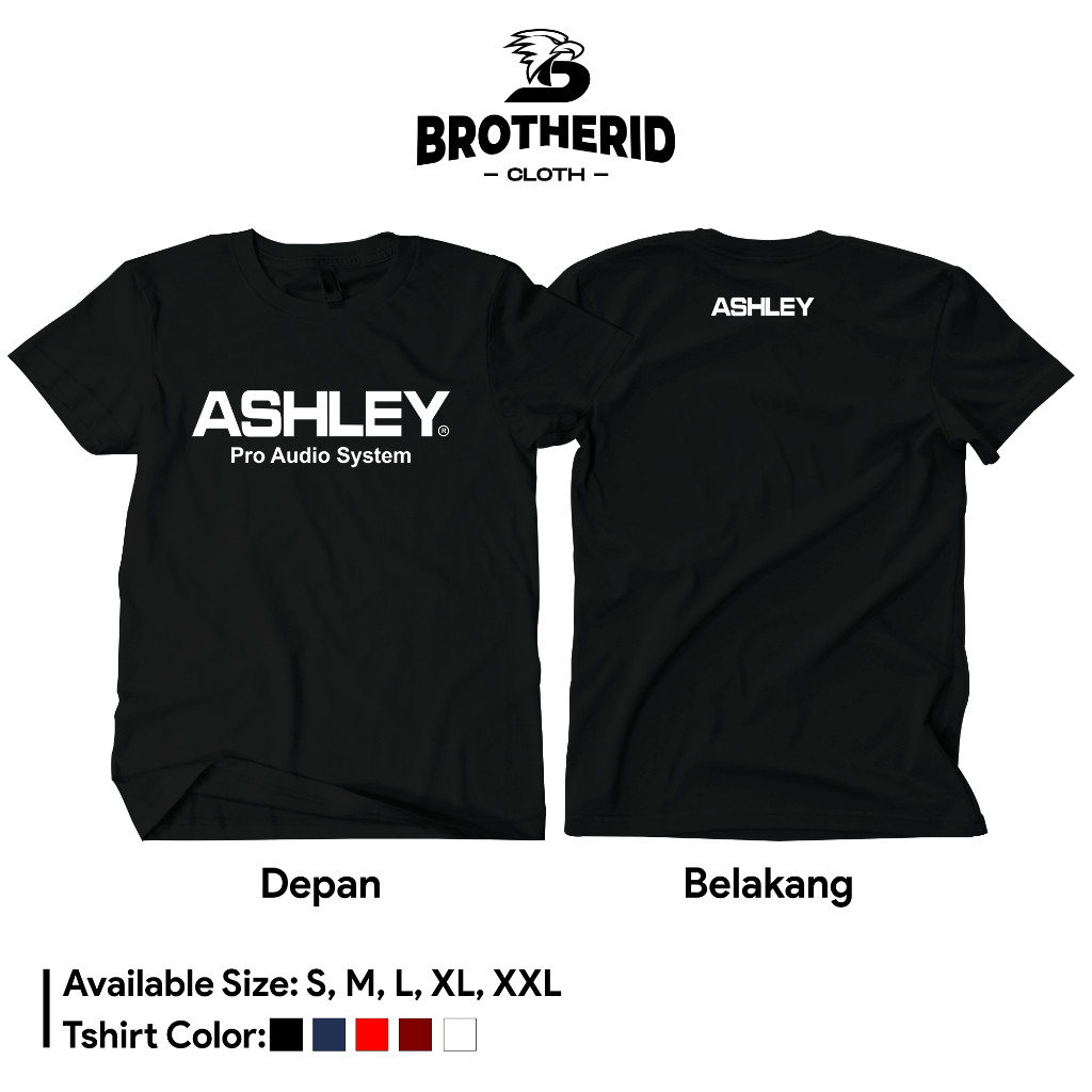 KATUN Original Ashley Pro Audio เสื้อยืด, Asley Sound System Operator เสื้อ, ผ้าฝ้ายหวี 30s